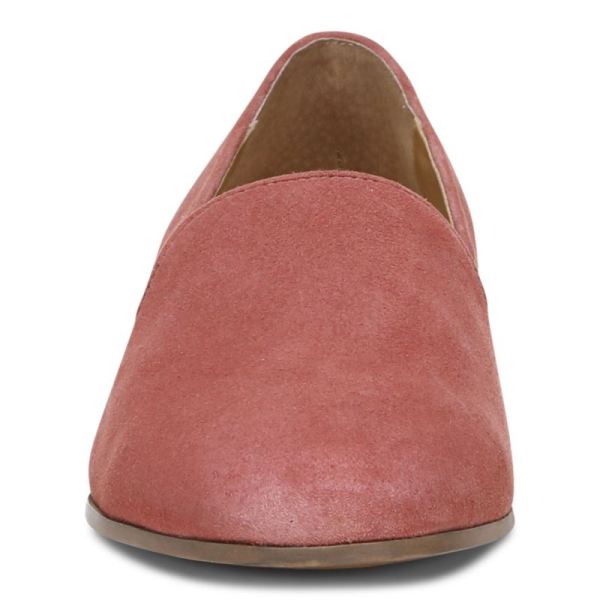 Vionic | Women's Willa Slip on Flat - Dusty Cedar Suede