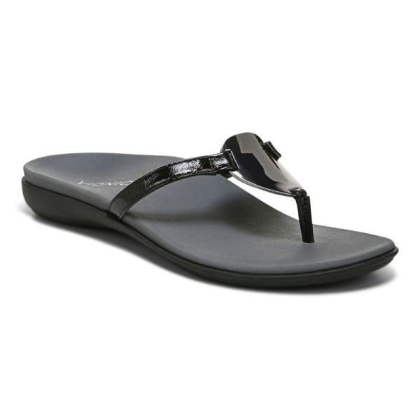 Vionic | Women's Raysa Toe Post Sandal - Black