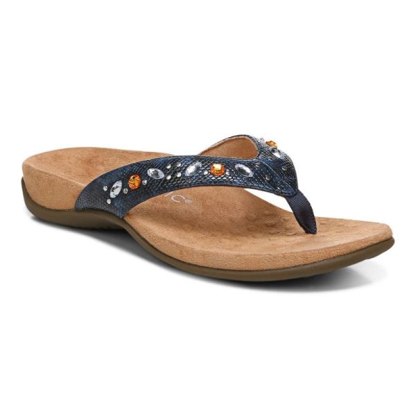 Vionic | Women's Lucia Toe Post Sandal - Navy
