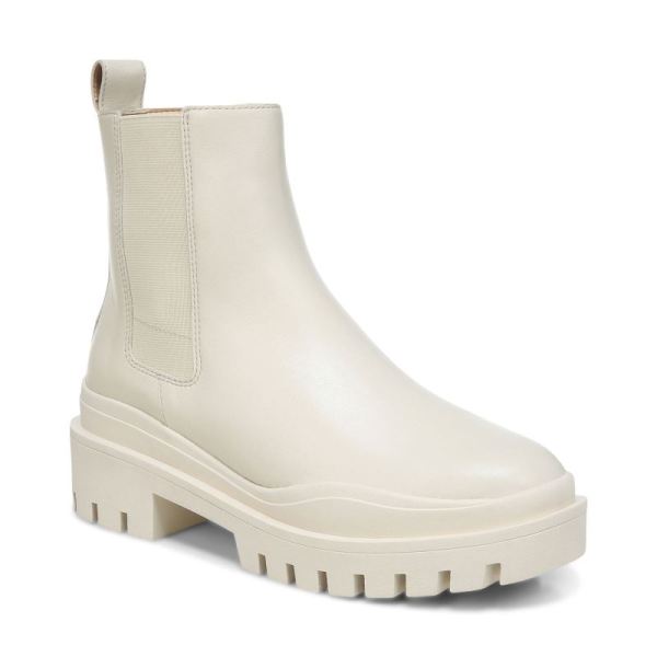 Vionic | Women's Karsen Boot - Cream Leather