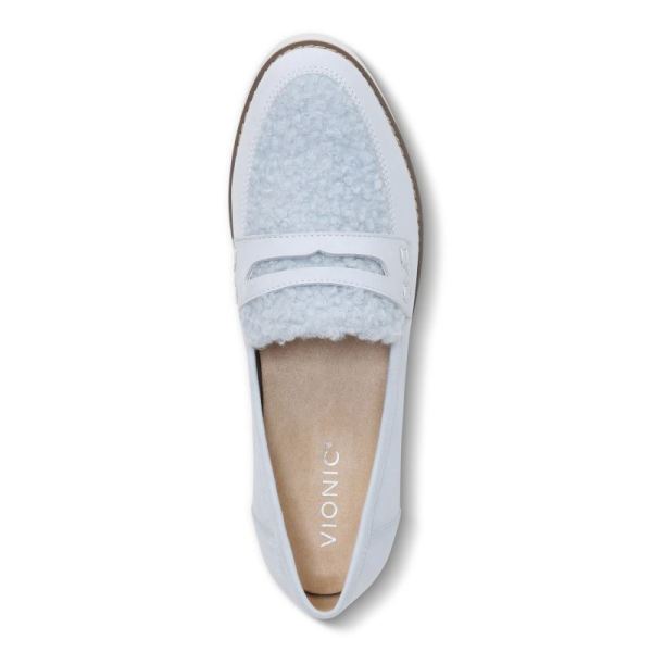 Vionic | Women's Cheryl Loafer - Arctic Ice Shearling