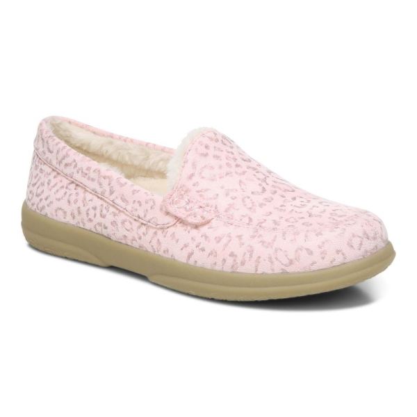 Vionic | Women's Lynez Slipper - Pink Leopard