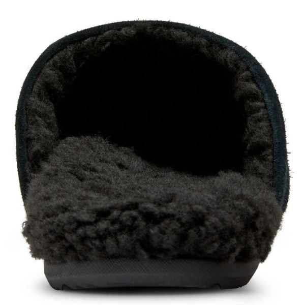 Vionic | Men's Alfons Mule Slipper - Black Suede
