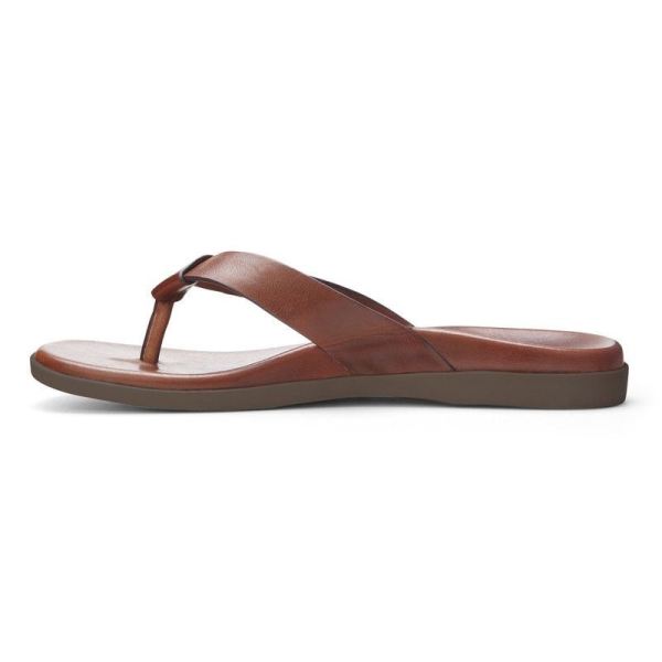 Vionic | Men's Elijah Toe Post Sandal - Brown