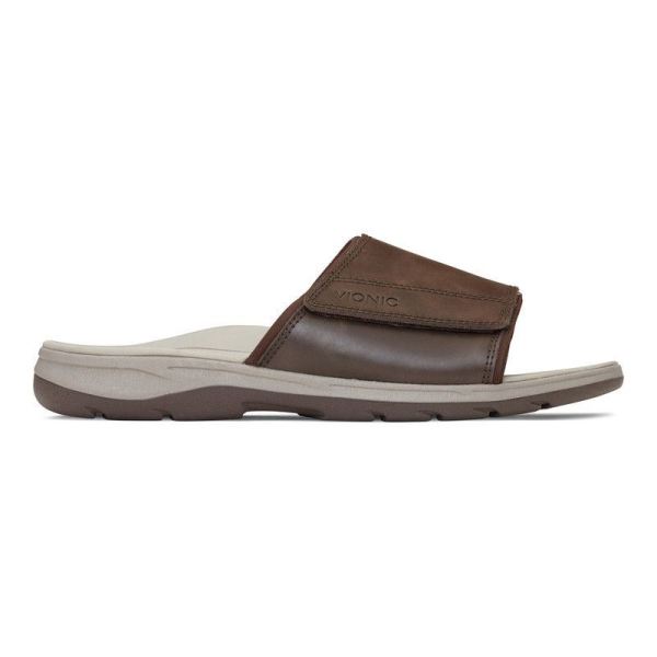 Vionic | Men's Stanley Slip On Sandal - Brown