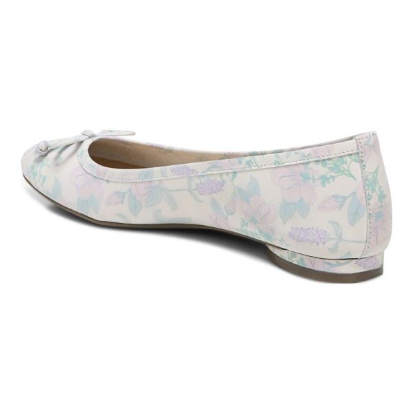 Vionic | Women's Callisto Flat - Cream Botanical