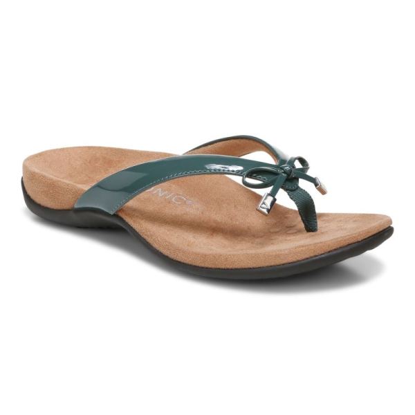 Vionic | Women's Bella Toe Post Sandal - Posy Green