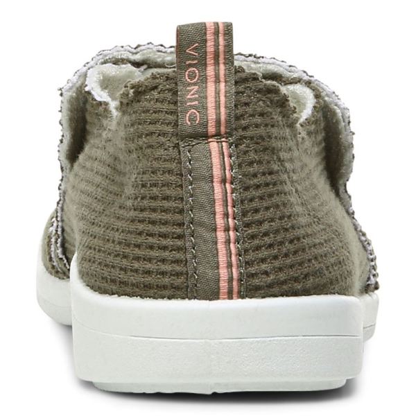 Vionic | Women's Malibu Slip On - Olive Knit