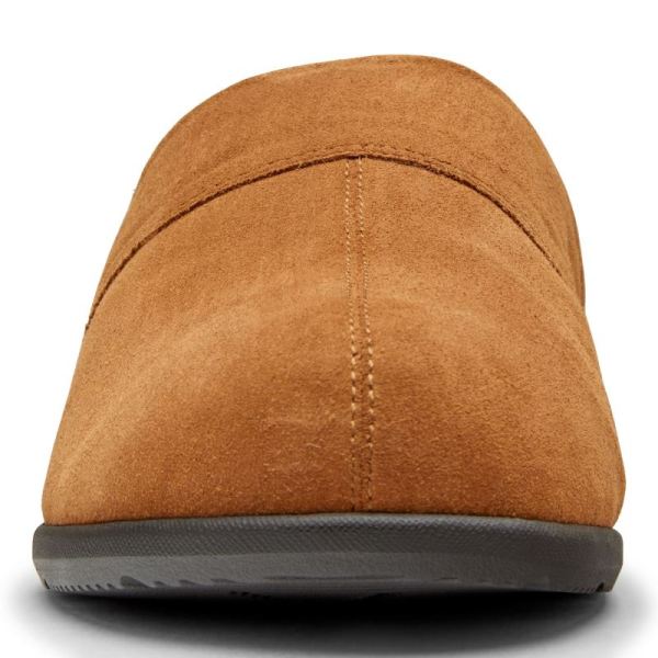 Vionic | Men's Alfons Mule Slipper - Toffee Suede