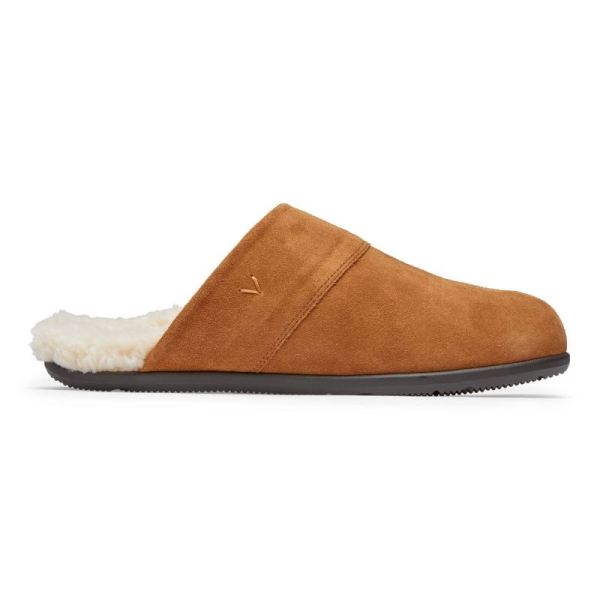 Vionic | Men's Alfons Mule Slipper - Toffee Suede