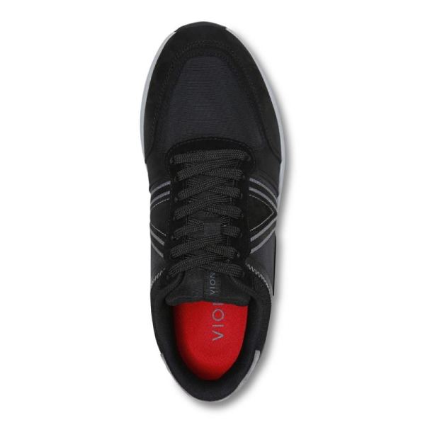 Vionic | Men's Bradey Sneaker - Black Charcoal