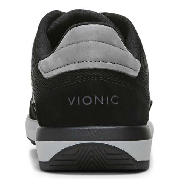 Vionic | Men's Bradey Sneaker - Black Charcoal