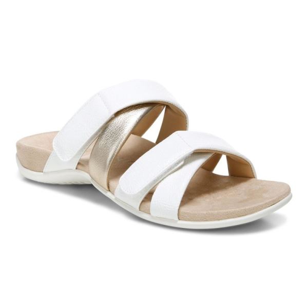 Vionic | Women's Hadlie Slide Sandal - White