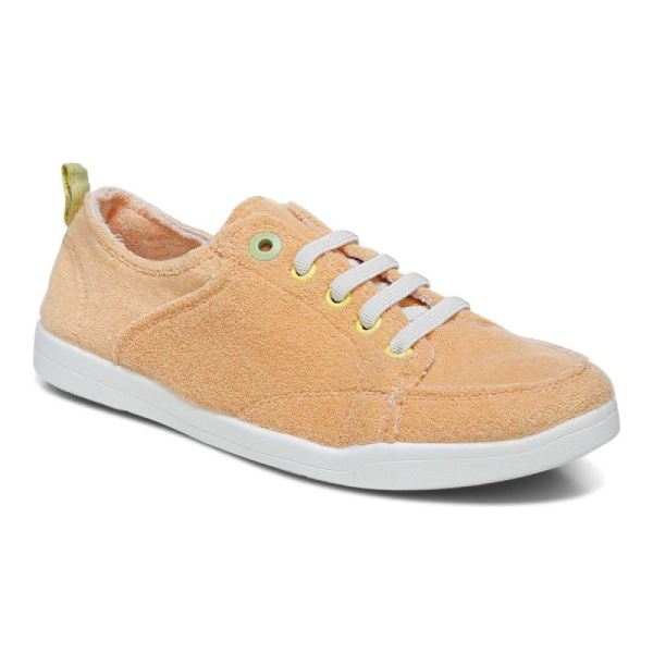 Vionic | Women's Pismo Casual Sneaker - Apricot Terry