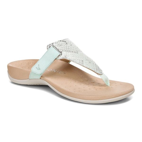 Vionic | Women's Wanda T-Strap Sandal - Seafoam