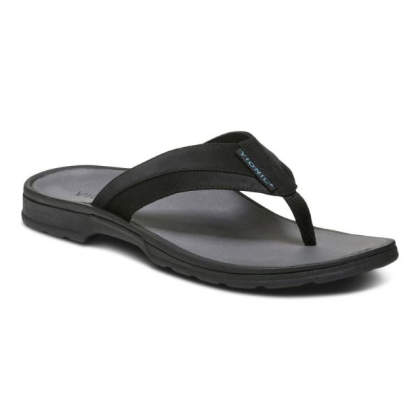 Vionic | Men's Wyatt Toe Post Sandal - Black