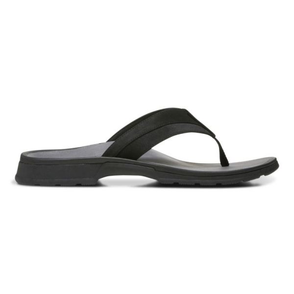 Vionic | Men's Wyatt Toe Post Sandal - Black