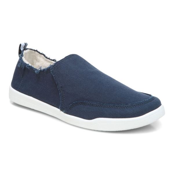 Vionic | Women's Malibu Slip On - Navy Canvas