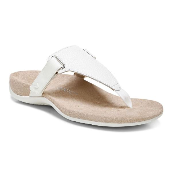 Vionic | Women's Wanda T-Strap Sandal - Marshmallow