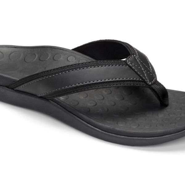 Vionic | Men's Tide Toe Post Sandal - Black