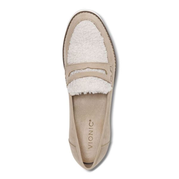 Vionic | Women's Cheryl Loafer - Wheat Shearling