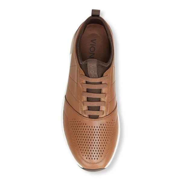 Vionic | Men's Trent Sneaker - Toffee Leather