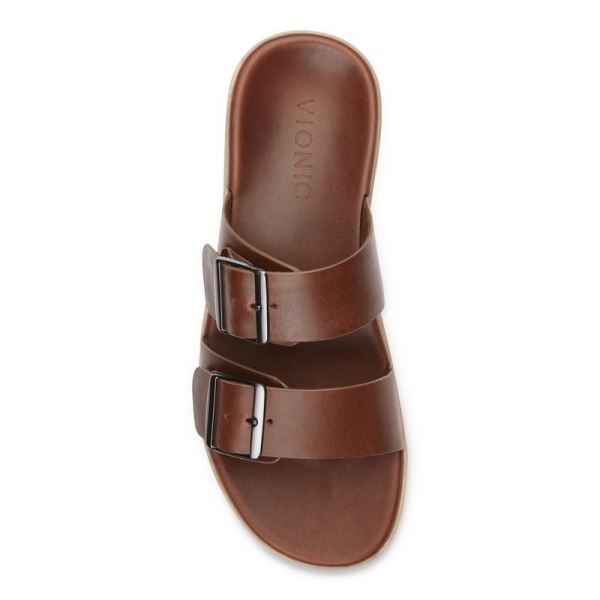 Vionic | Men's Charlie Slide Sandal - Brown