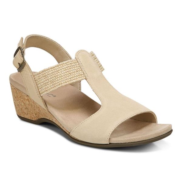 Vionic | Women's Kaytie Wedge Sandal - Semolina