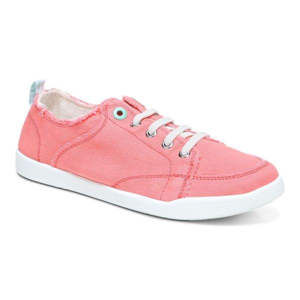 Vionic | Women's Pismo Casual Sneaker - Sea Coral Canvas