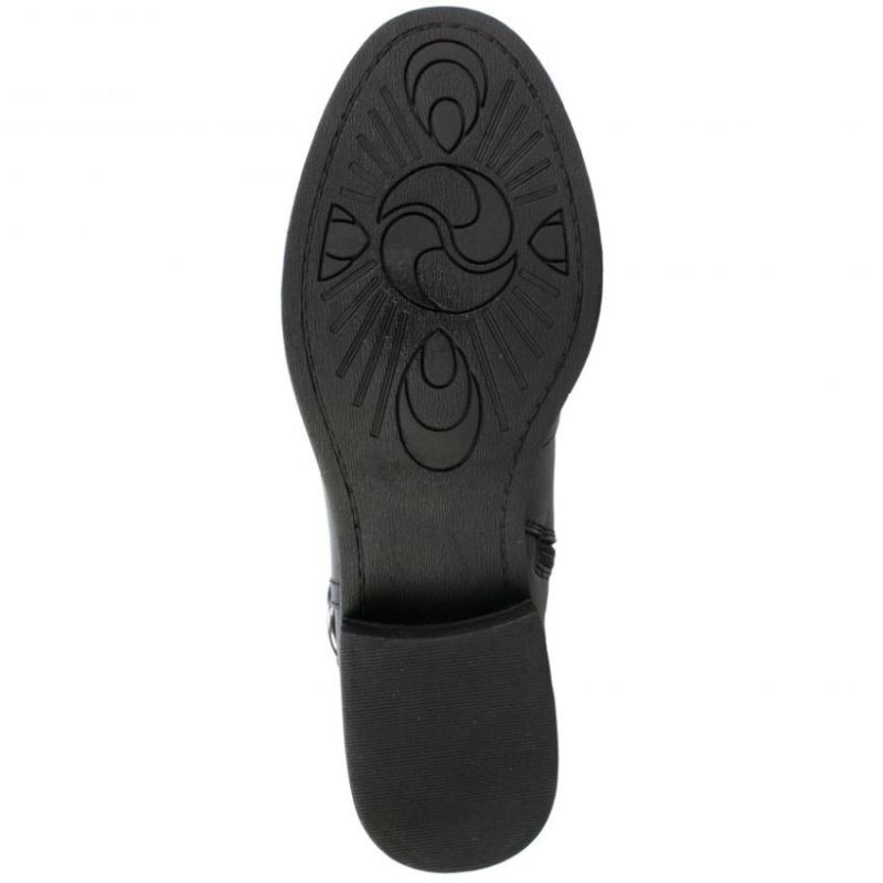 White Mountain | Women's Loyal Wide Calf Tall Boot-Black