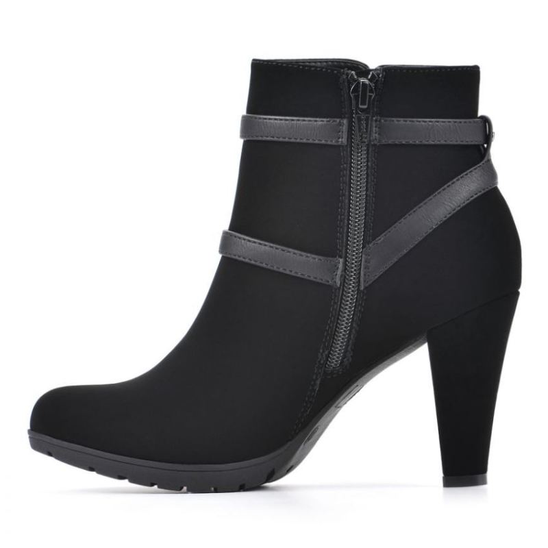 White Mountain | Women's Sebella Bootie-Black