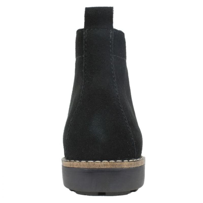 White Mountain | Women's Auburn Suede Bootie-Black Suede