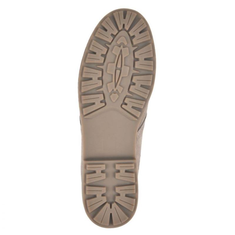 White Mountain | Women's Auburn Wide Suede Bootie-Taupe Suede