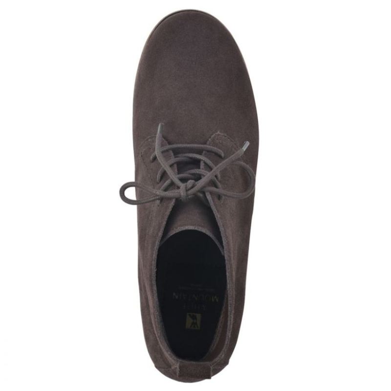 White Mountain | Women's Auburn Wide Suede Bootie-Brown Suede