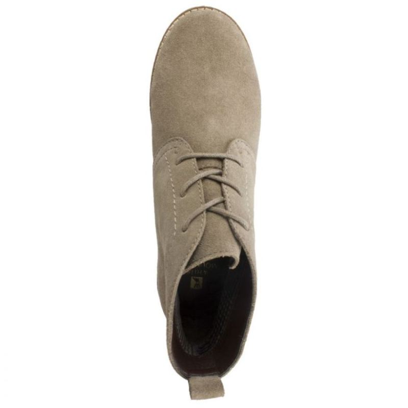 White Mountain | Women's Auburn Suede Bootie-Taupe Suede