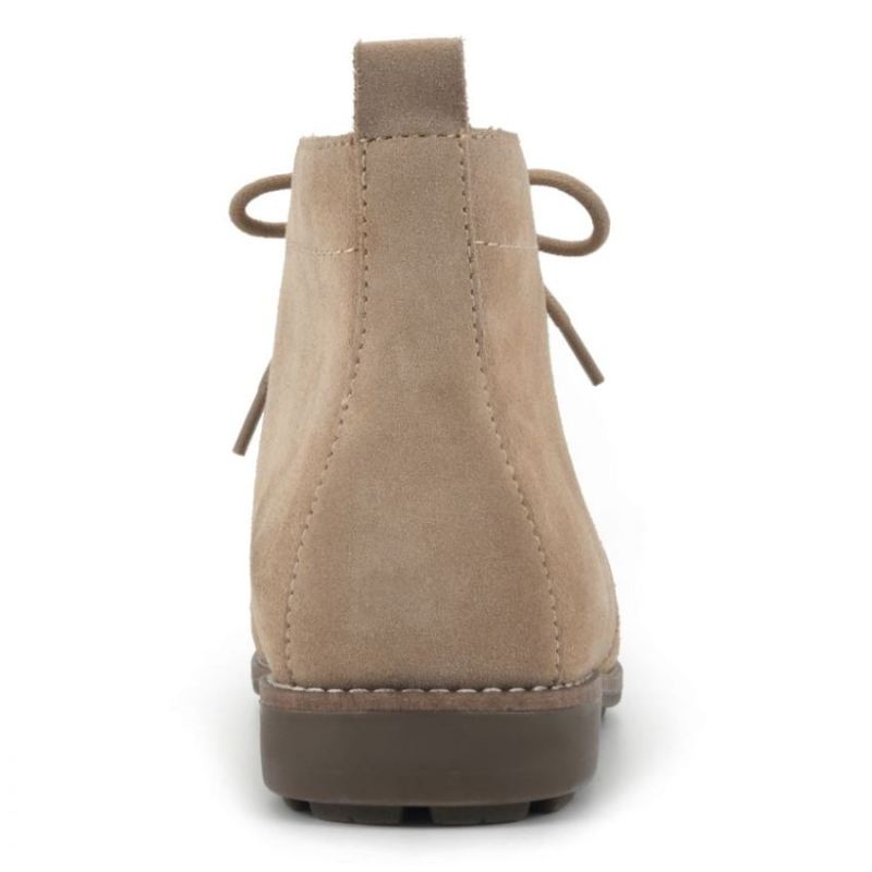White Mountain | Women's Auburn Suede Bootie-Light Tan Suede