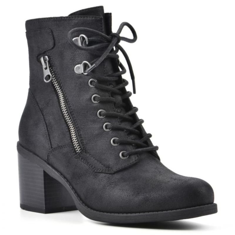 White Mountain | Women's Dorian Bootie-Black