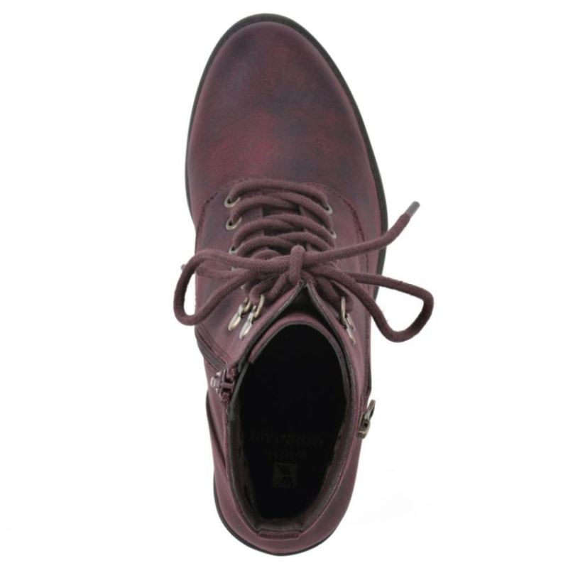 White Mountain | Women's Dorian Bootie-Bordo