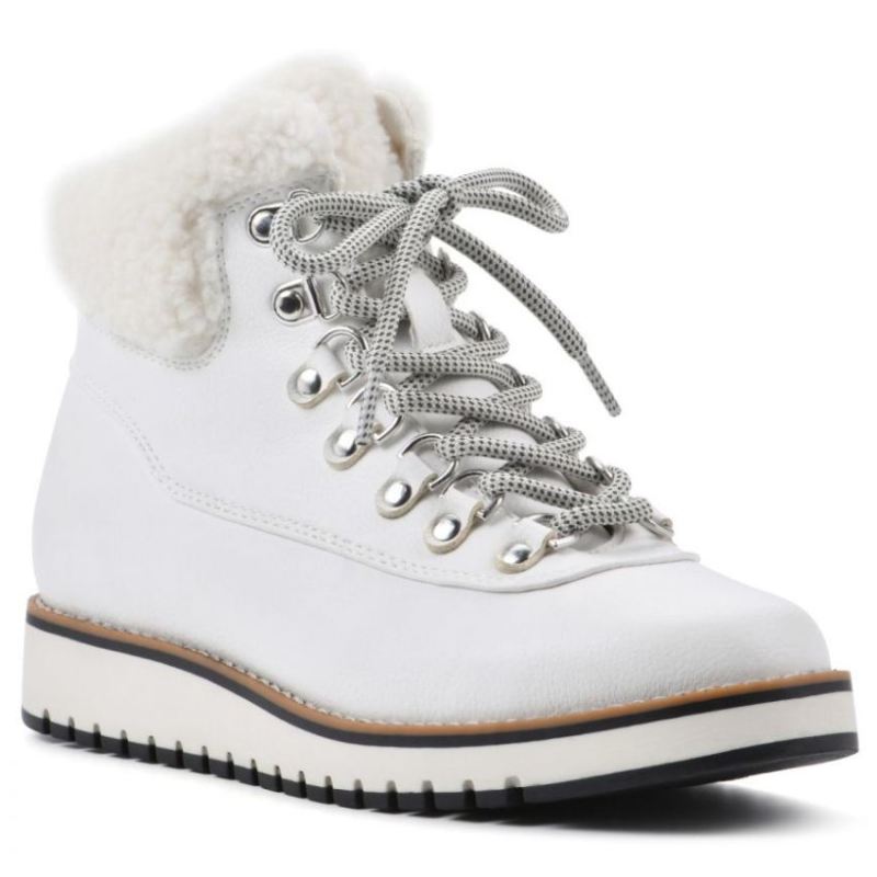White Mountain | Women's Cozy Bootie-White