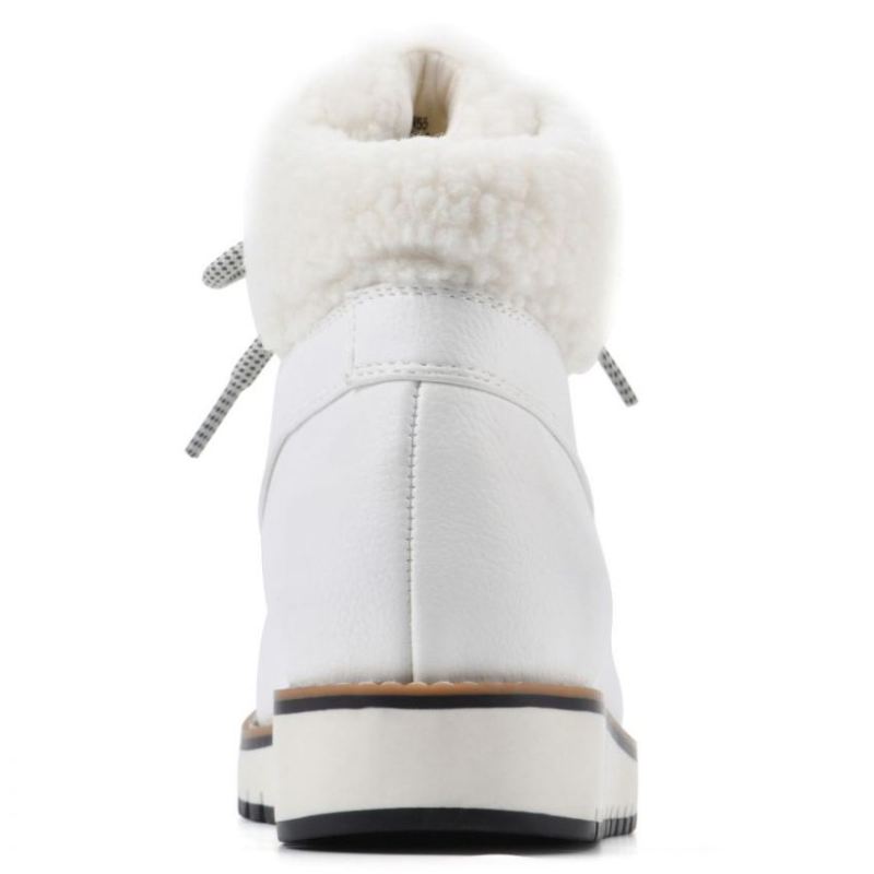 White Mountain | Women's Cozy Bootie-White