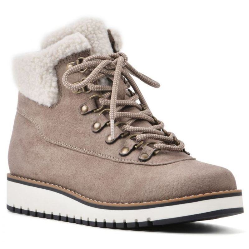 White Mountain | Women's Cozy Bootie-Sand Fabric