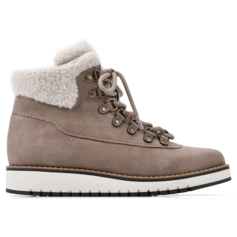White Mountain | Women's Cozy Bootie-Sand Fabric
