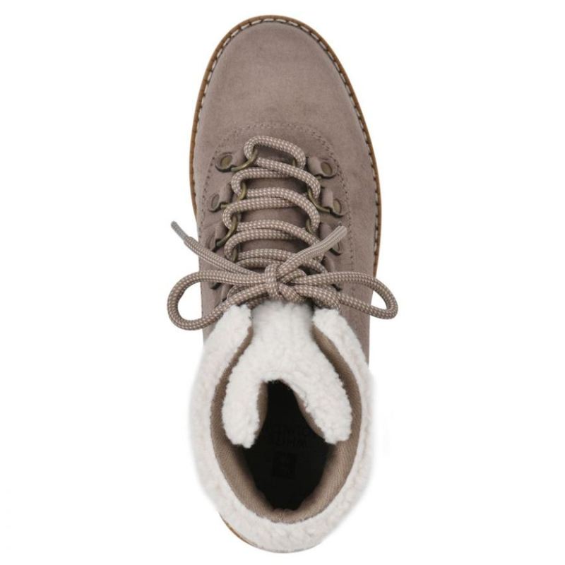 White Mountain | Women's Cozy Bootie-Sand Fabric