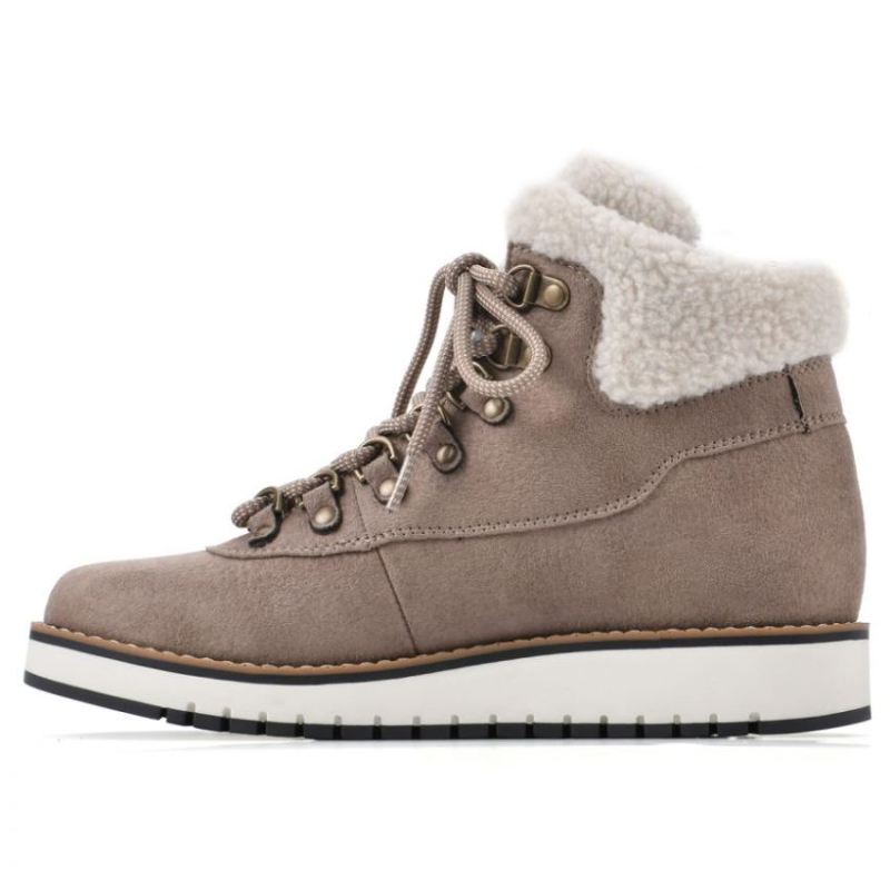 White Mountain | Women's Cozy Bootie-Sand Fabric