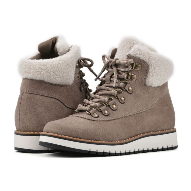 White Mountain | Women's Cozy Bootie-Sand Fabric