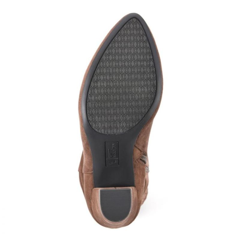 White Mountain | Women's Compassion Tall Boot-Dark Brown