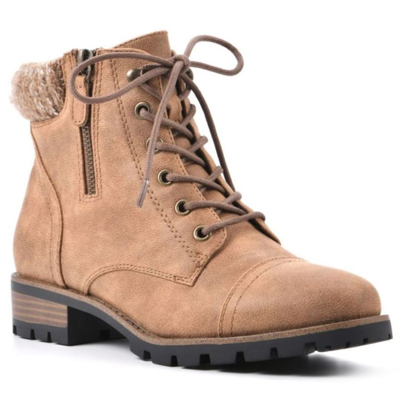 White Mountain | Women's Daisy Bootie-Cognac