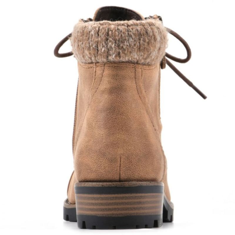White Mountain | Women's Daisy Bootie-Cognac