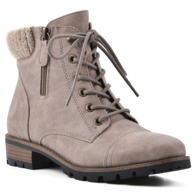 White Mountain | Women's Daisy Bootie-Light Taupe