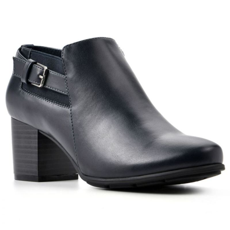 White Mountain | Women's Noah Bootie-Navy